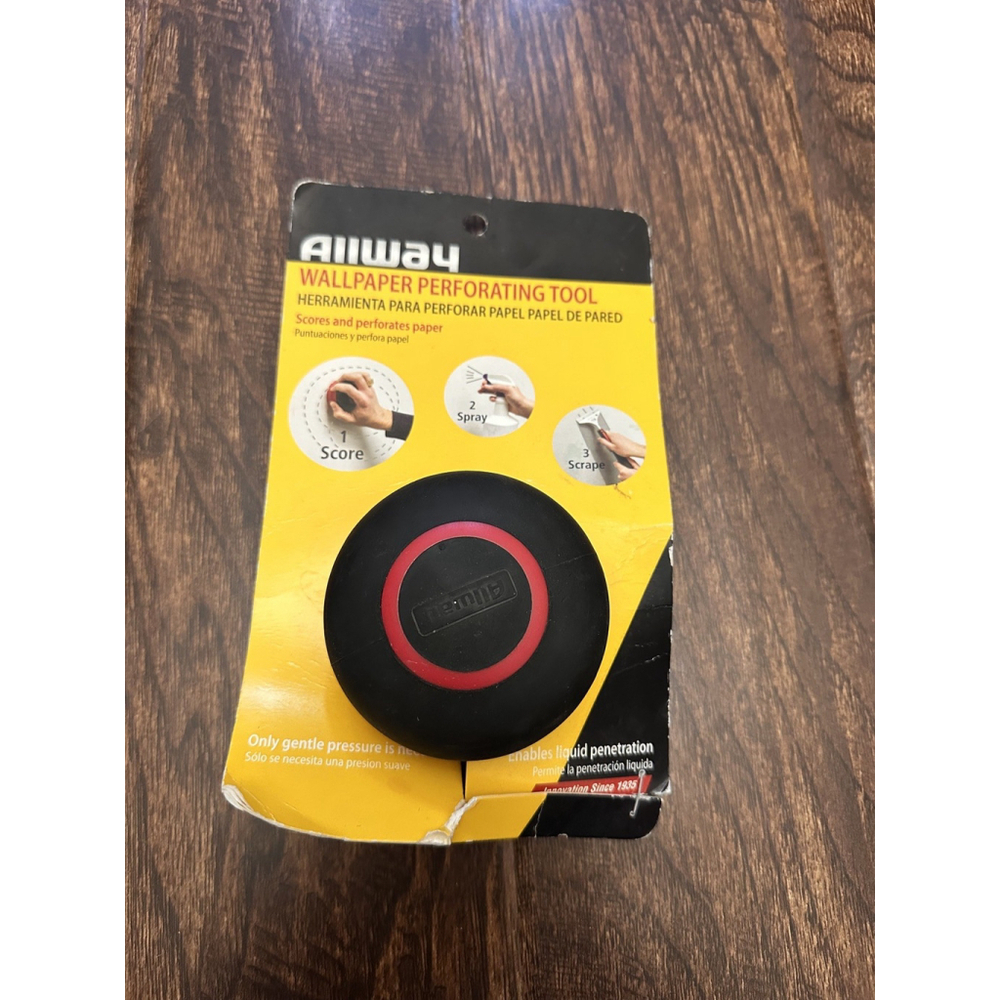Allway Wallcovering Perforating Tool WRP Allway Tools WRP 037064213190 Plastic‎